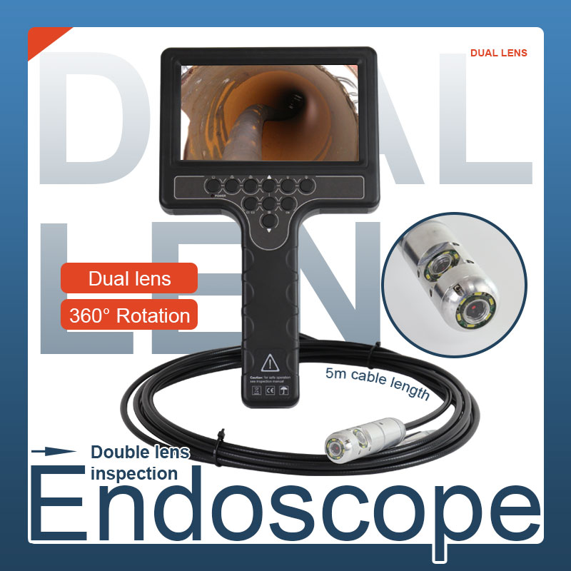 B0 Dual Inspection Camera Endoscope waterproof camera 360 degree inspection